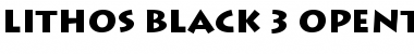 Download Lithos Black Font Title Preview