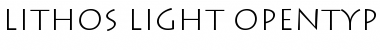 Download Lithos Light Font Title Preview