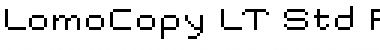 Download LomoCopy LT Std Regular Regular Font Title Preview