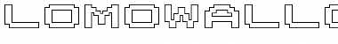 Download LomoWallOutline LT Std 55 Regular Font Title Preview