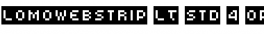 Download LomoWebStrip LT Std 4 Regular Font Title Preview