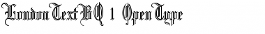 Download London Text BQ Regular Font Title Preview
