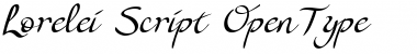 Download Lorelei Script Script Font Title Preview