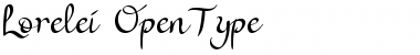 Download Lorelei Regular Font Title Preview