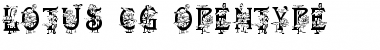 Download Lotus CG Regular Font Title Preview