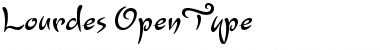 Download Lourdes Regular Font Title Preview