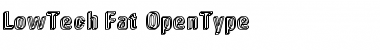 Download LowTech Fat Font Title Preview