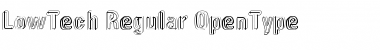 Download LowTech Regular Font Title Preview