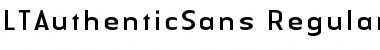 Download LTAuthenticSans Regular Font Title Preview