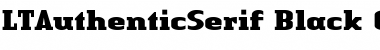 Download LTAuthenticSerif Medium Regular Font Title Preview