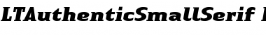 Download LTAuthenticSmallSerif Medium Regular Font Title Preview