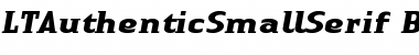 Download LTAuthenticSmallSerif Regular Font Title Preview