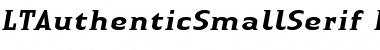 Download LTAuthenticSmallSerif Medium Regular Font Title Preview