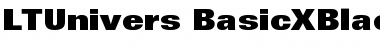 Download LTUnivers 930 BasicXBlack Font Title Preview