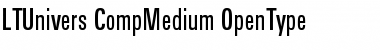 Download LTUnivers 510 CompMedium Font Title Preview