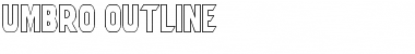 Download Umbro Outline Regular Font