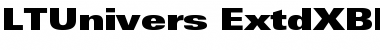 Download LTUnivers 940 ExtdXBlack Font Title Preview