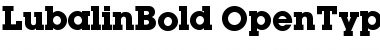 Download Lubalin Bold Font Title Preview