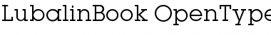 Download Lubalin Book Font Title Preview