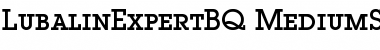 Download Lubalin Expert BQ Regular Font Title Preview