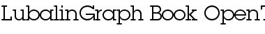 Download ITC Lubalin Graph Book Font Title Preview