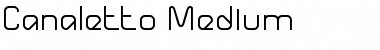 Download Canaletto Thin Font Title Preview
