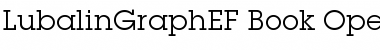 Download LubalinGraphEF Book Font Title Preview