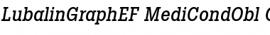 Download LubalinGraphEF MediCondObl Font Title Preview