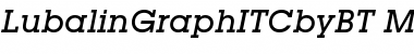 Download ITC Lubalin Graph Medium Oblique Font Title Preview
