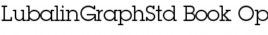 Download ITC Lubalin Graph Std Book Font Title Preview
