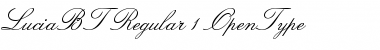 Download Lucia Regular Font Title Preview