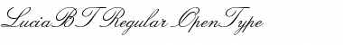 Download Lucia Regular Font Title Preview