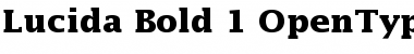 Download Lucida Bold Font Title Preview