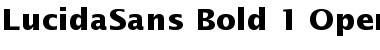 Download LucidaSans Regular Font Title Preview