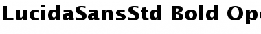 Download Lucida Sans Std Bold Font Title Preview