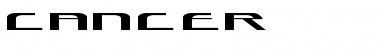 Download Cancer Regular Font Title Preview
