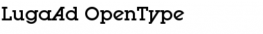 Download LugaAd Regular Font Title Preview