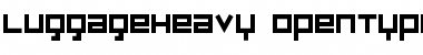 Download Luggage Heavy Font Title Preview