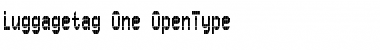 Download Luggagetag One Font Title Preview