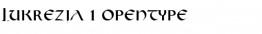 Download Lukrezia Regular Font Title Preview