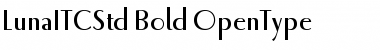 Download Luna ITC Std Bold Font Title Preview