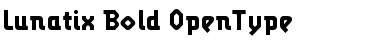 Download Lunatix Bold Font Title Preview