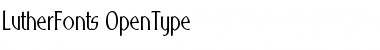 Download Luther Fonts Font Title Preview