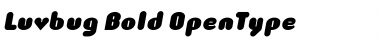 Download Luvbug Bold Font Title Preview