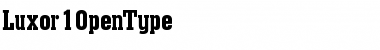 Download Luxor Regular Font Title Preview