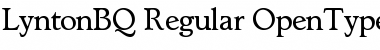 Download Lynton BQ Regular Font Title Preview
