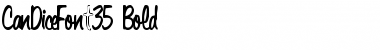 Download CanDiceFont35 Bold Font Title Preview