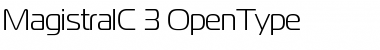 Download MagistralC Regular Font Title Preview