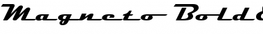 Download Magneto BoldExtended Font Title Preview