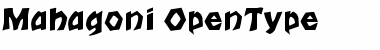 Download Mahagoni Regular Font Title Preview